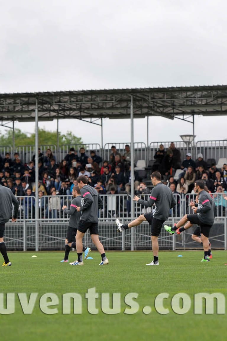 Champions afforded rapturous reception in Vinovo