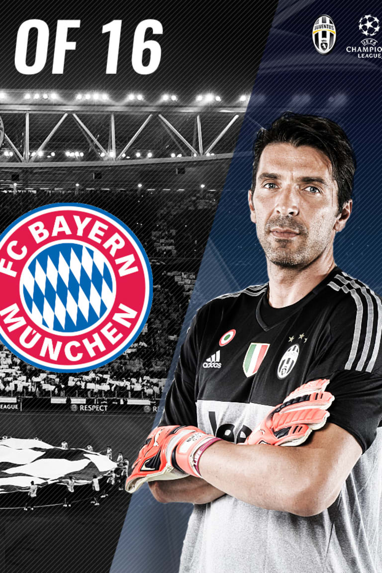 Juve to face Bayern in UCL last 16