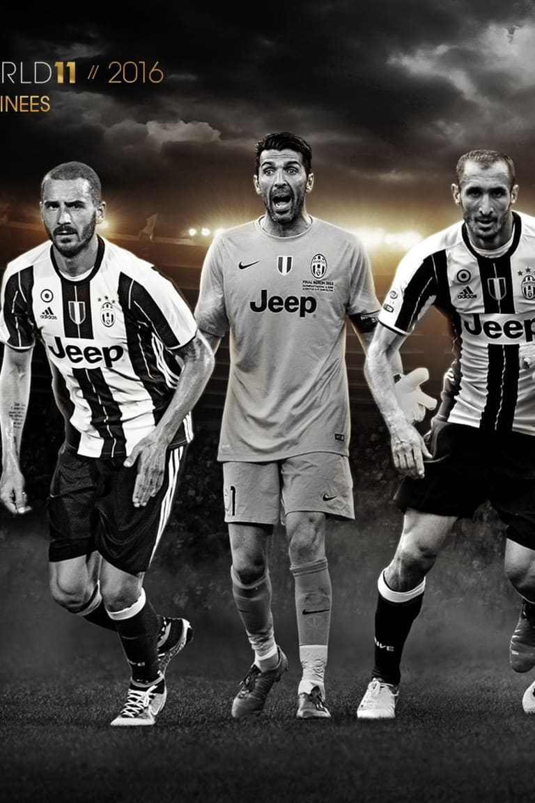 Six Bianconeri shortlisted for World11 accolade