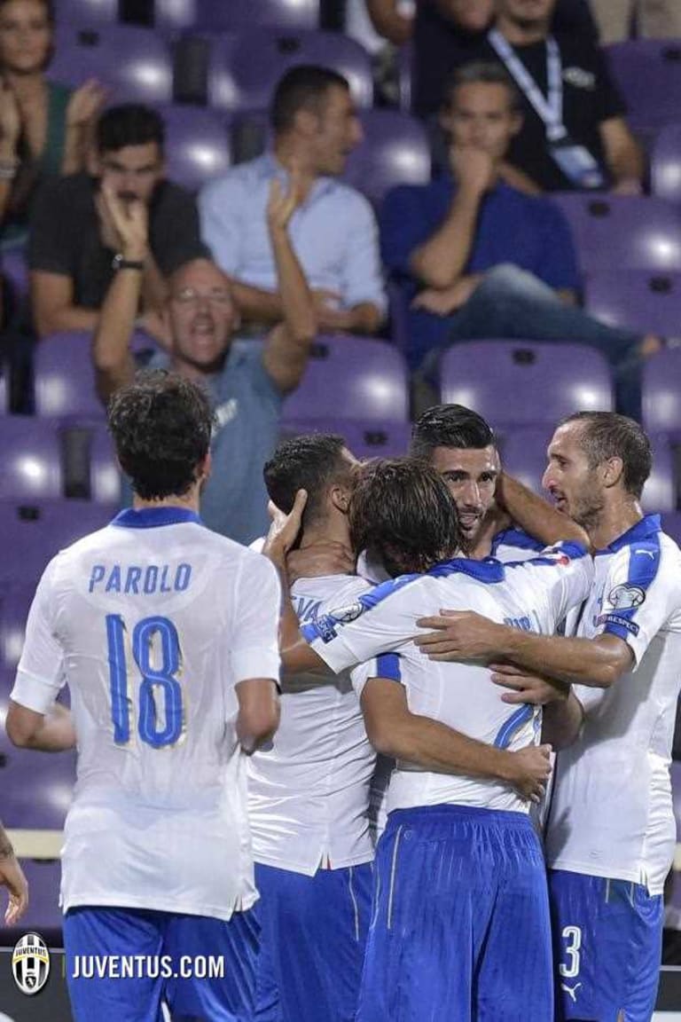 Azzurri share lead of Group H after Malta win