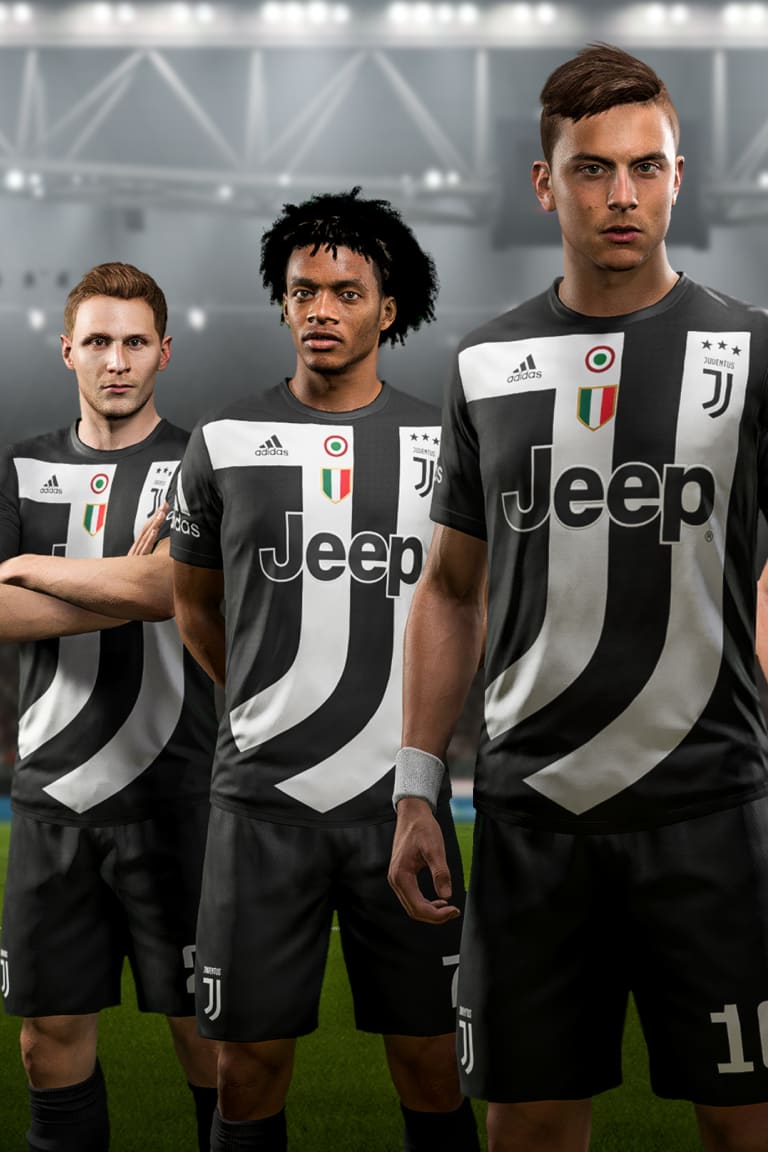 An adidas Juventus fourth kit?! Only on FIFA 18! 