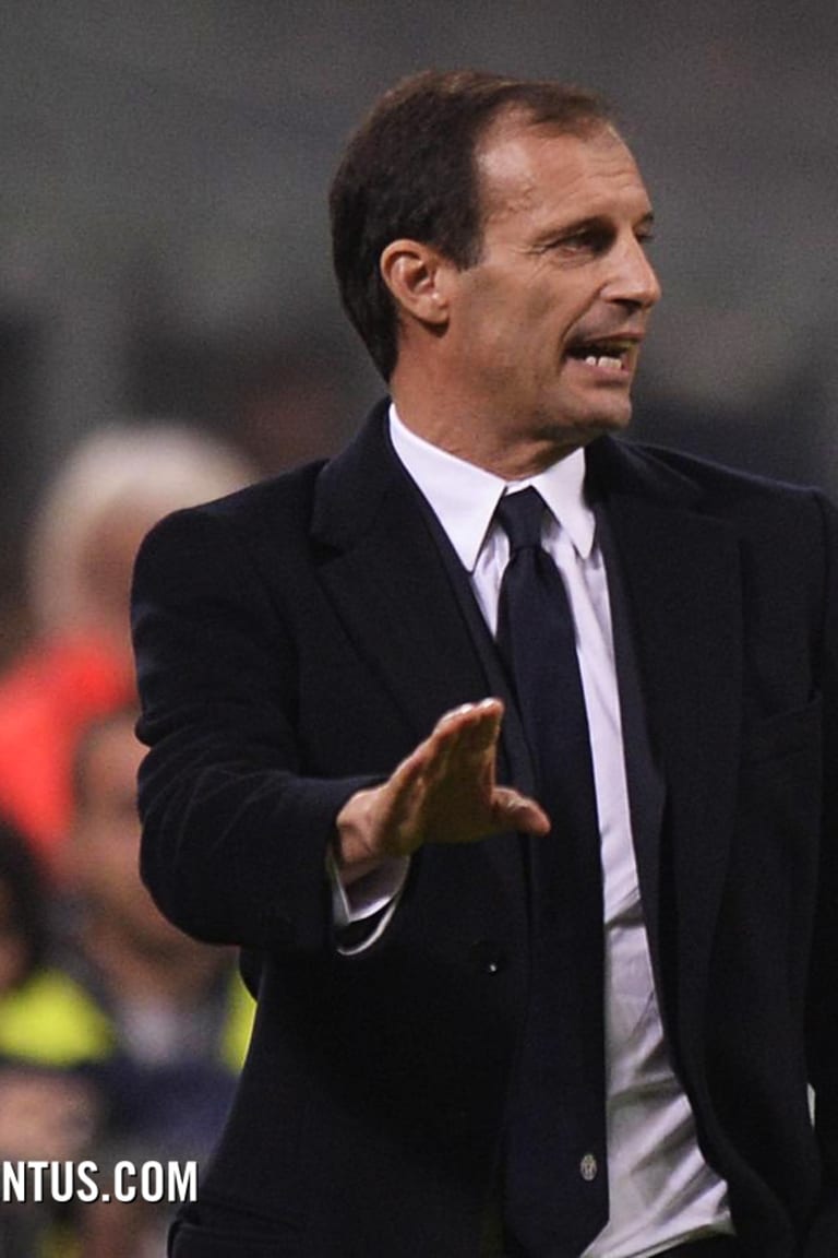 Allegri: “Cutting edge lacking tonight”