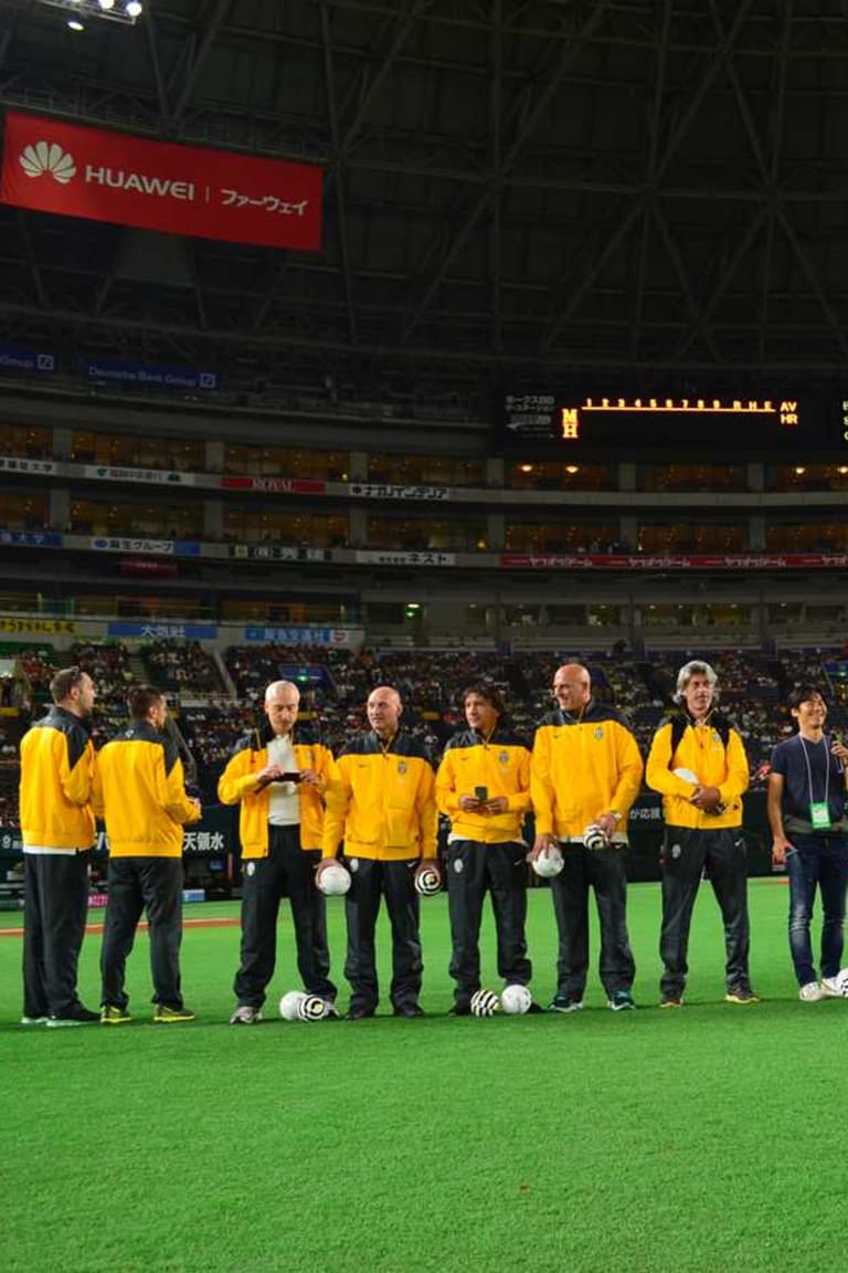 Juventus Legends bid farewell to Japan