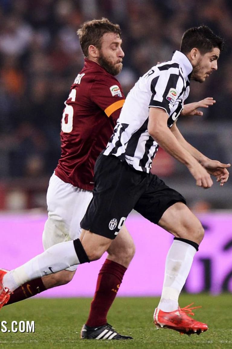 Roma-Juve, tutti i numeri del match