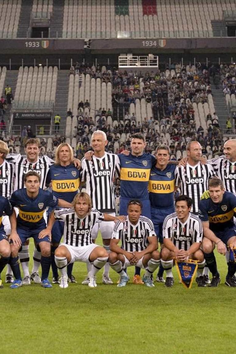 Juventus Legends braced for Boca rematch