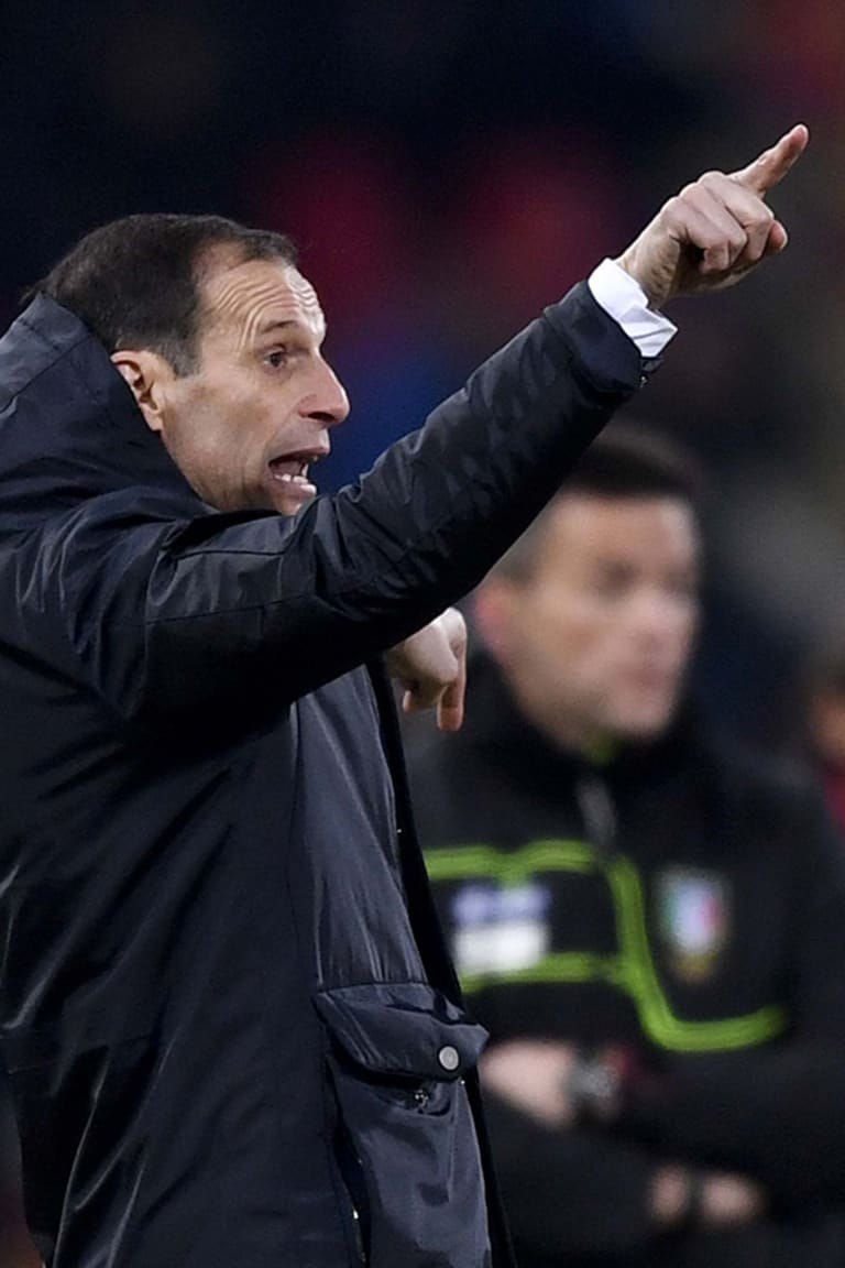 Allegri pleased with Juve form after Bologna win