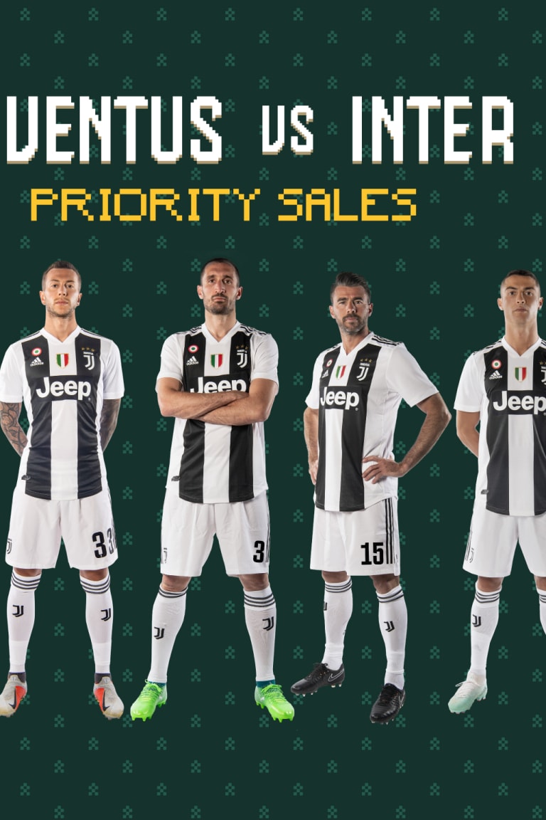 Juve v Inter: Tiket dijual untuk Members!