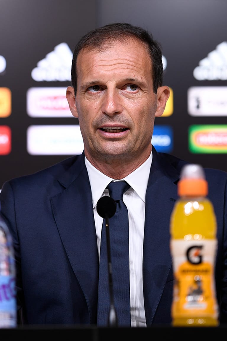 Allegri: “On top of our game for Atalanta”
