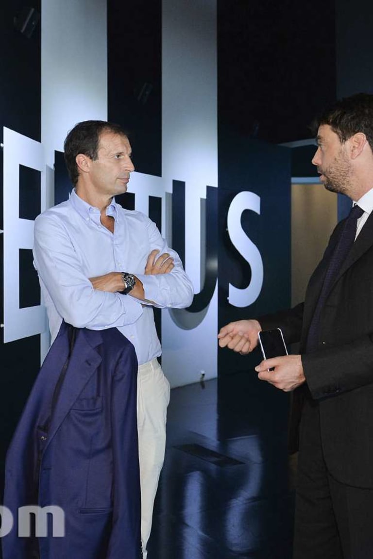 Allegri visits J-Museum