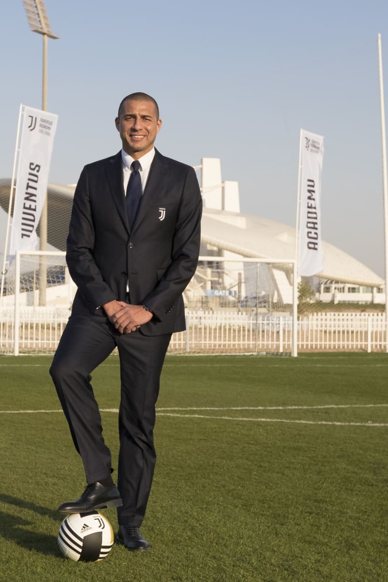 David Trezeguet resmikan Akademi Juventus Abu Dhabi!