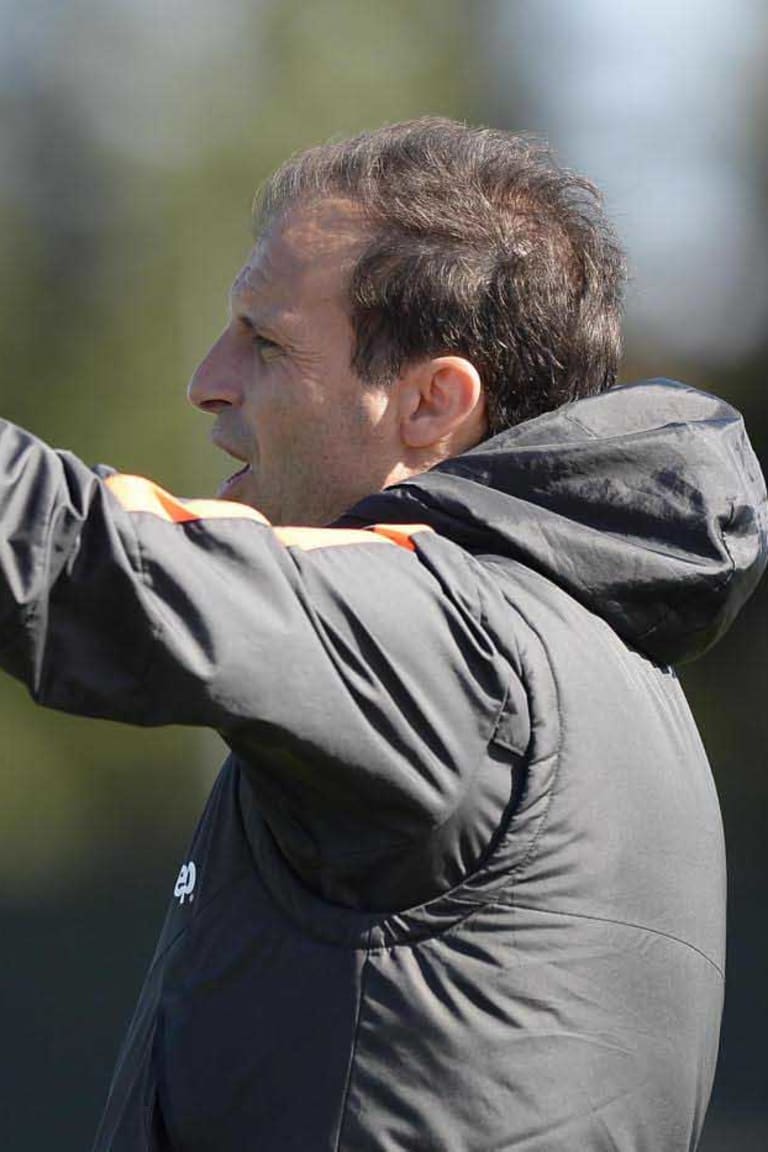 Juve intensify preparations ahead of Lazio