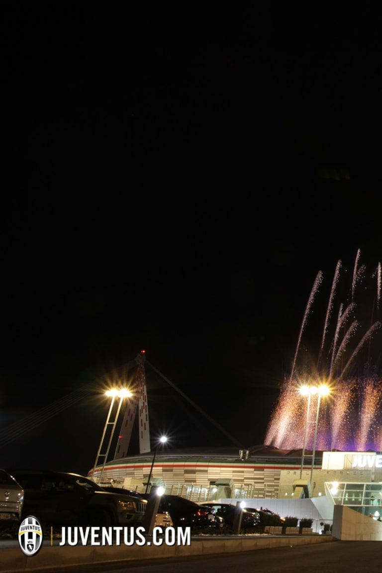 A night of celebration at Juventus Stadium