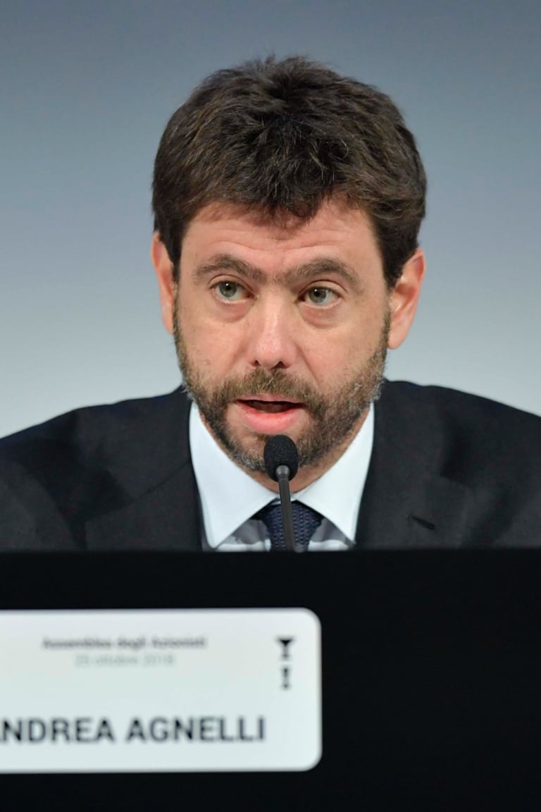 Andrea Agnelli's speech at shareholders' meeting