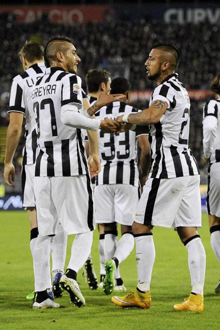 Three-goal Juve put Cagliari to the sword