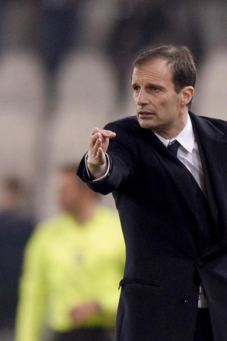 Allegri: «Applausi per questi ragazzi»