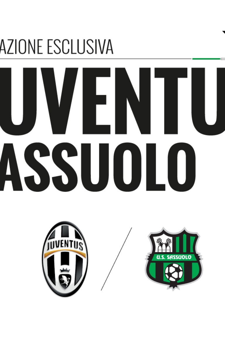 Juve-Sassuolo, tutti allo Stadium!