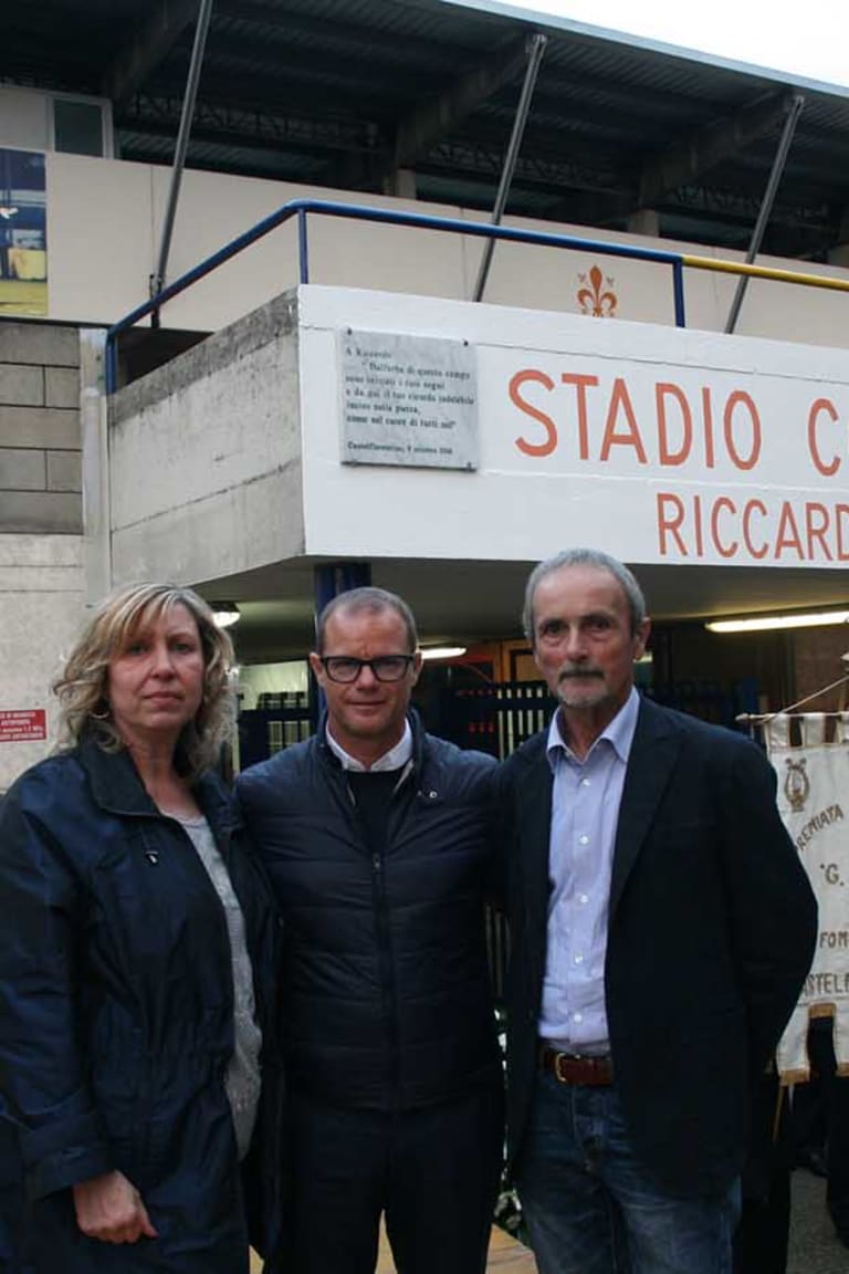 Riccardo Neri honoured in hometown Castelfiorentino 