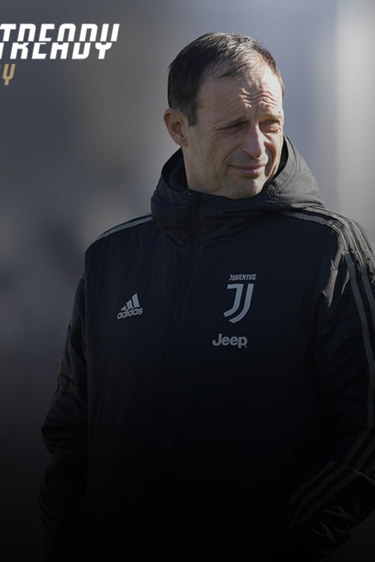 LIVE: Juve train before departing to Madrid