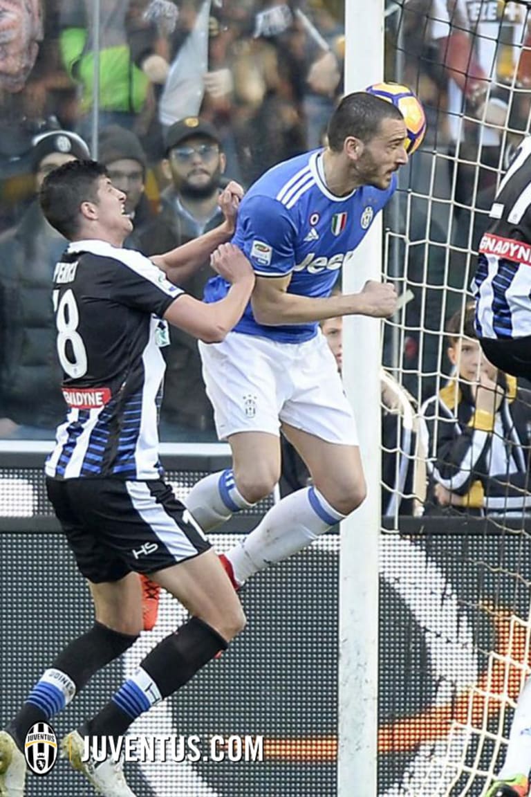 Bonucci earns point against Udinese