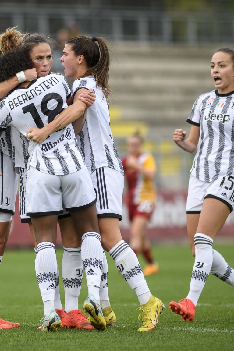 BEERENSTEYN BRACE INSPIRES JUVE WOMEN'S WIN AT ROMA