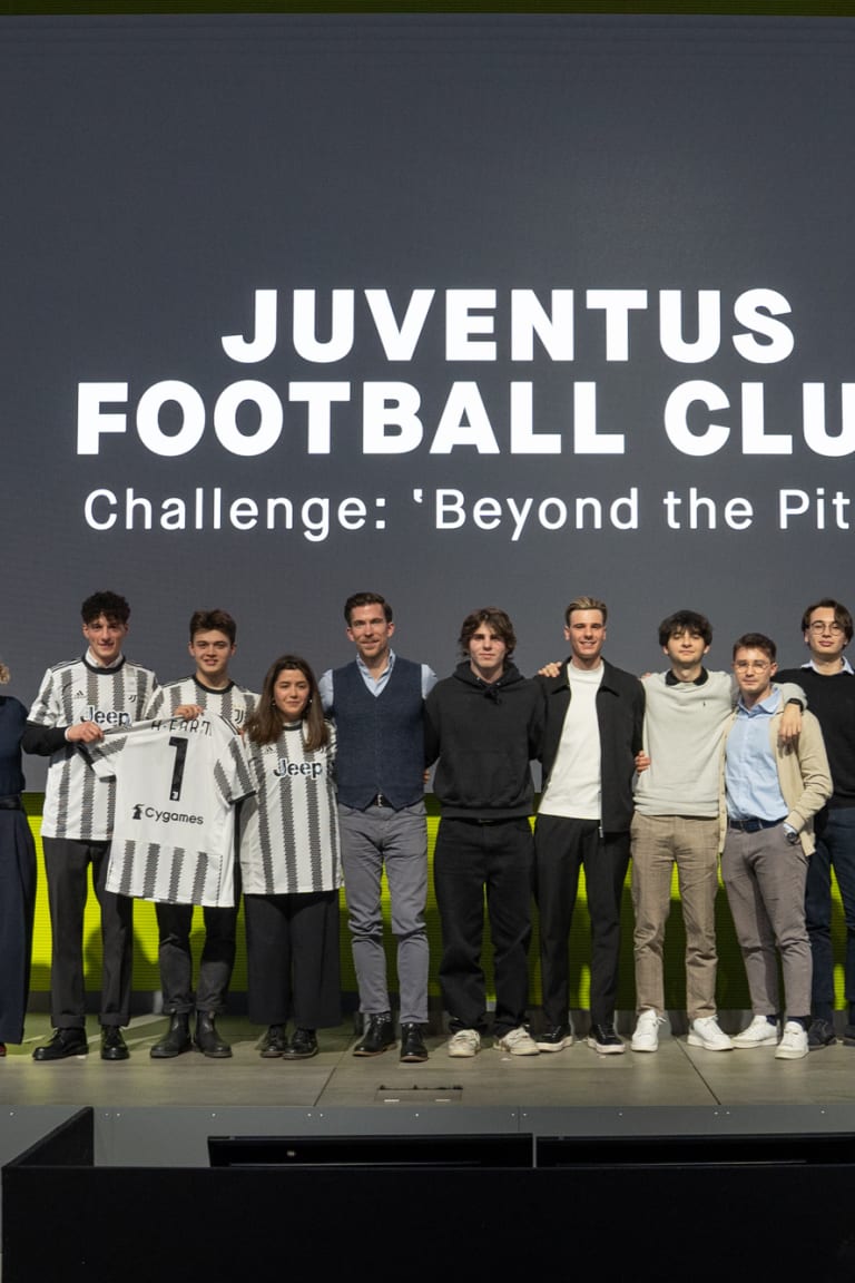 Off-the-pitch innovation! Student winners from H-FARM awarded for Juventus Challenge