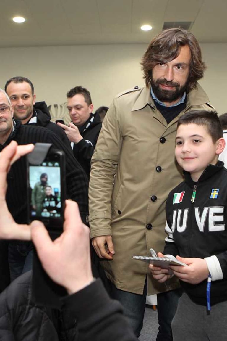 Che festa il terzo tempo allo Juventus Stadium!