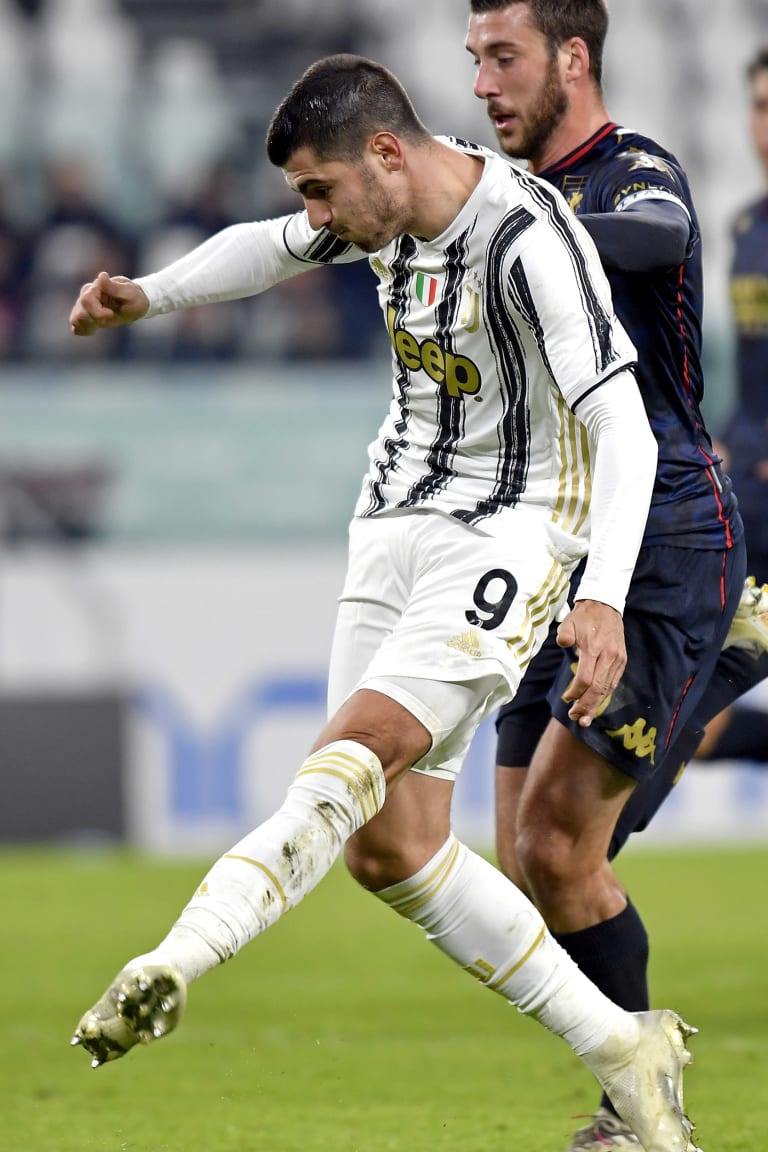 Review: Juventus - Genoa il gol di Morata