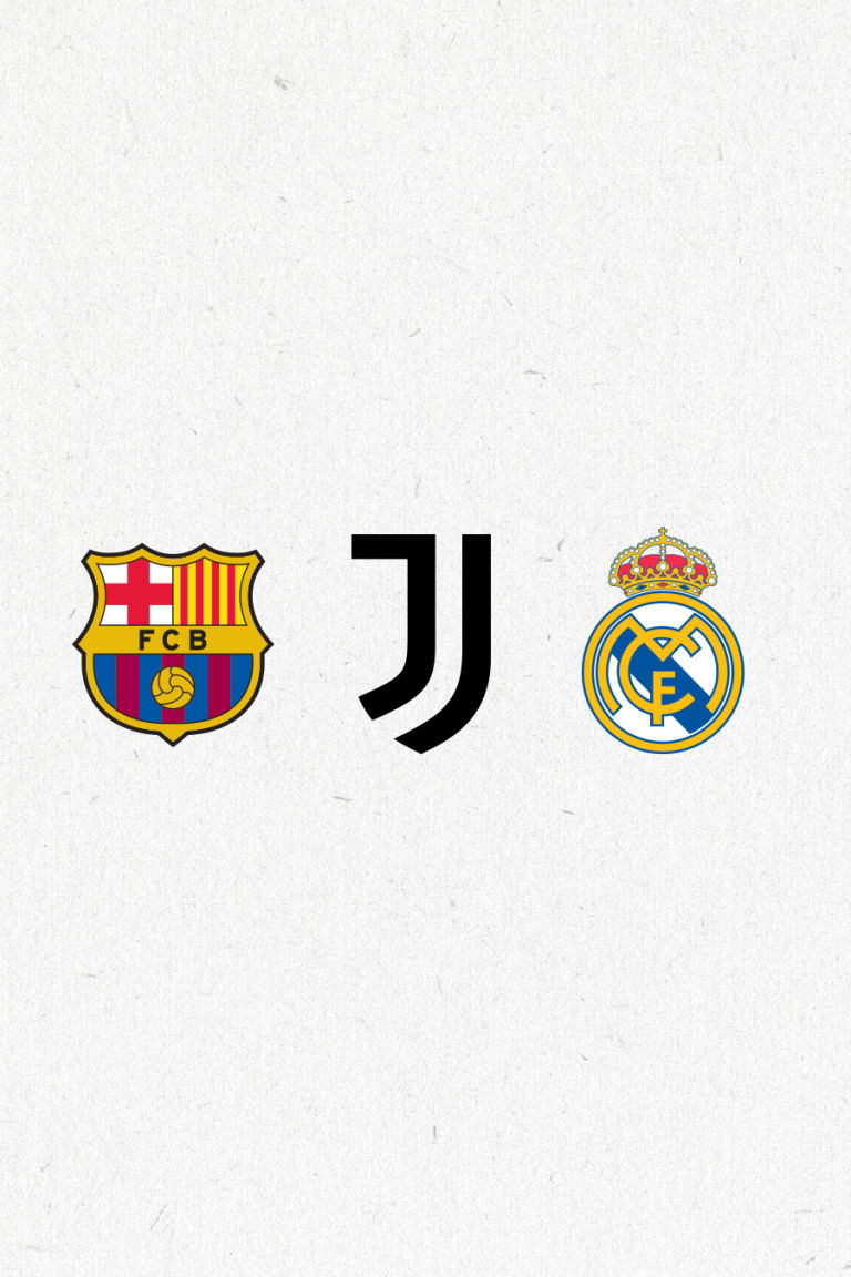 Comunicato di Barcellona, Juventus e Real Madrid