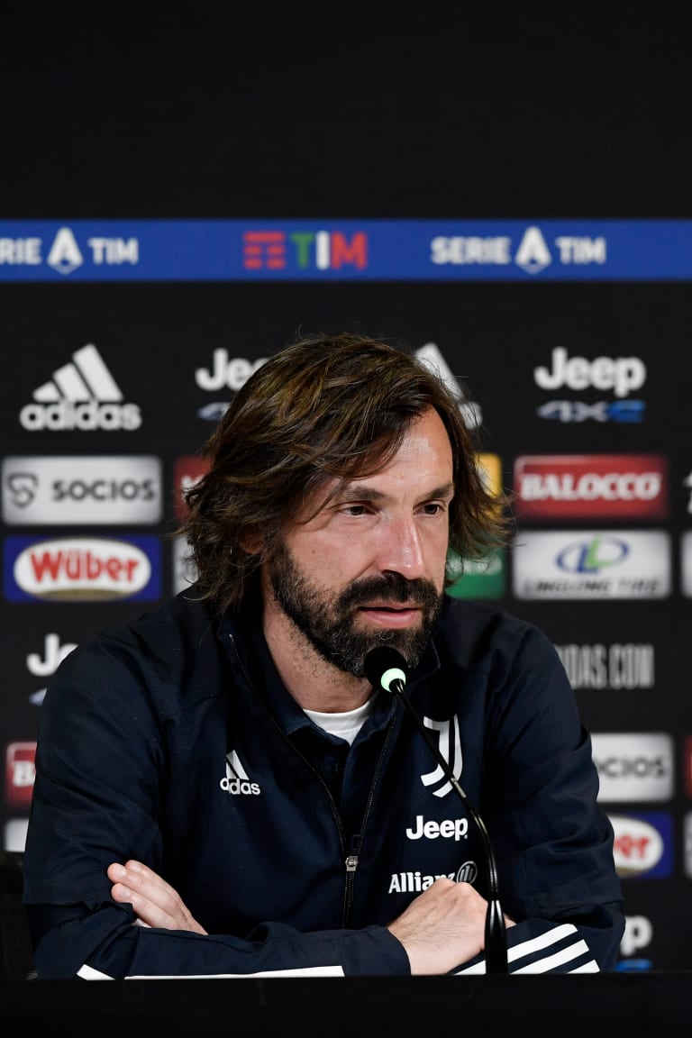 Mister Pirlo presenta Sassuolo-Juve