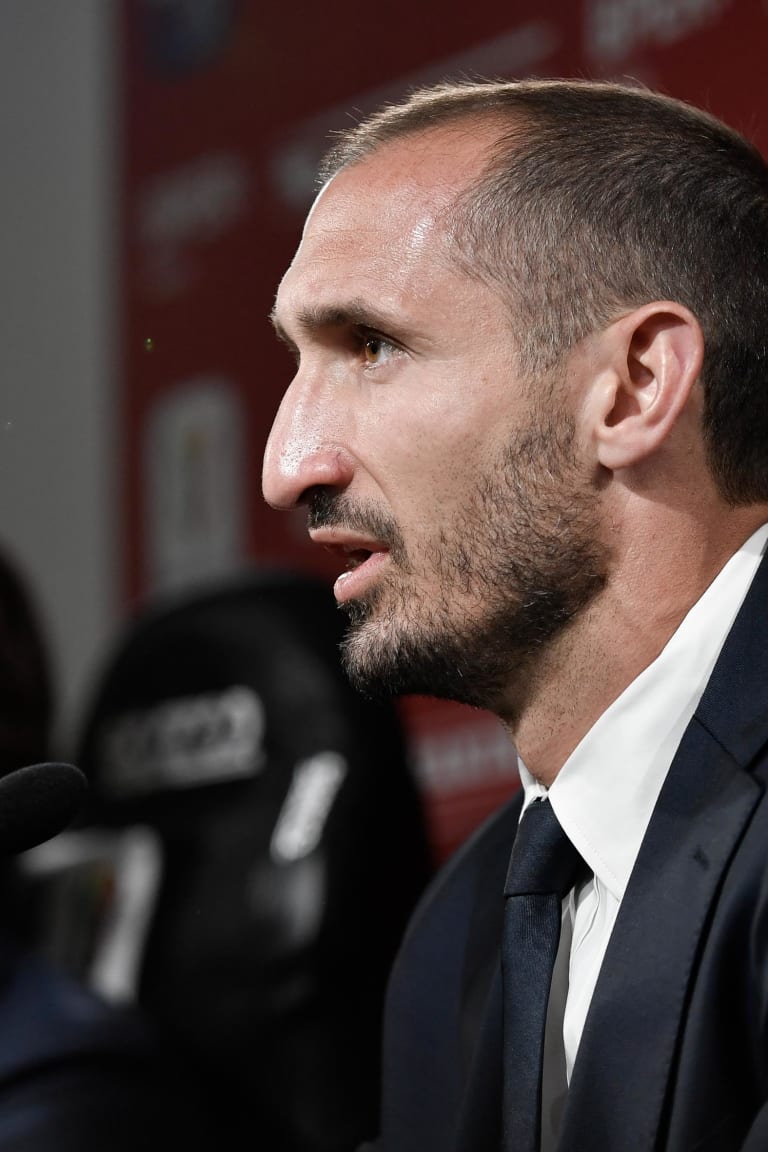 Pirlo e Chiellini presentano la finale di Coppa Italia