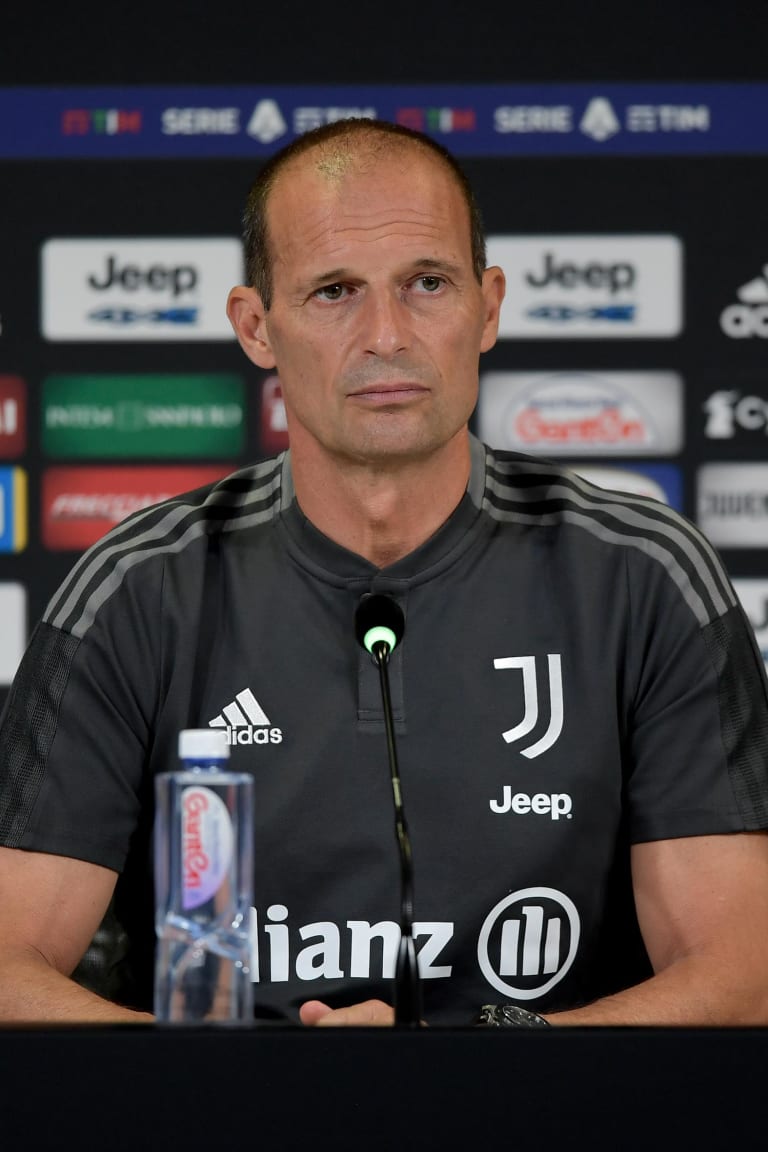 Allegri: “We're going to Udine to win”