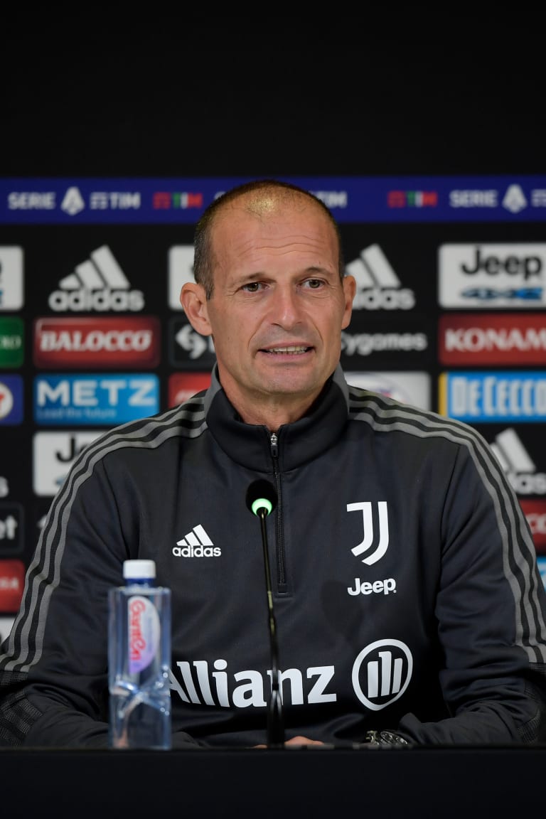 Allegri: «Contro la Roma una gara molto importante»