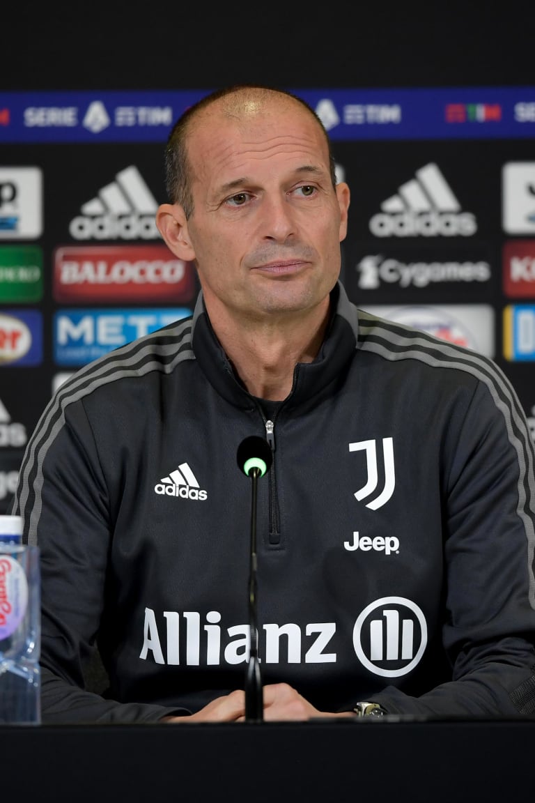 Allegri: «Sarà un mese importante»