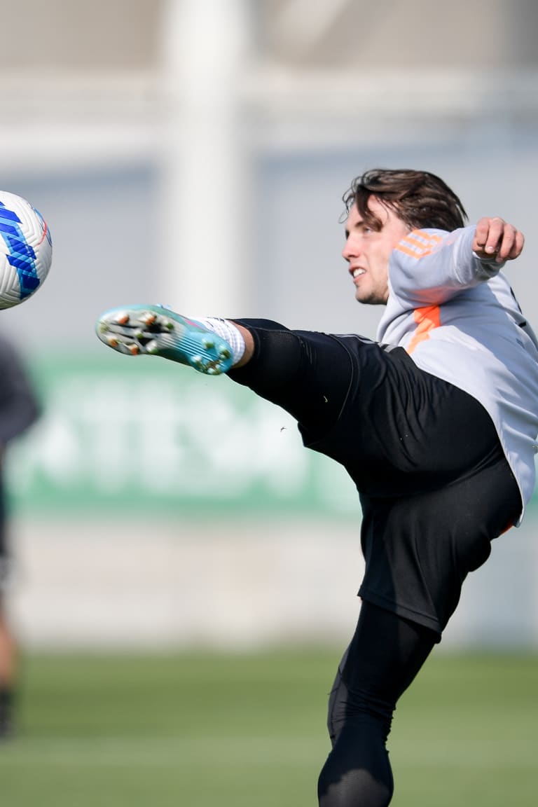 Di nuovo in campo al Training Center!