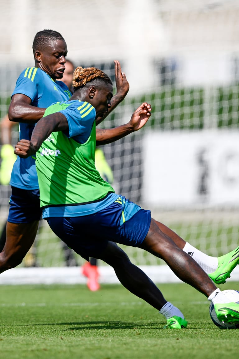 Training Center | Bianconeri subito al lavoro 