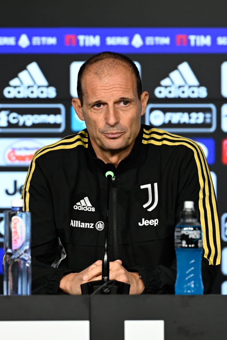 Allegri: “We’ll need a different performance”