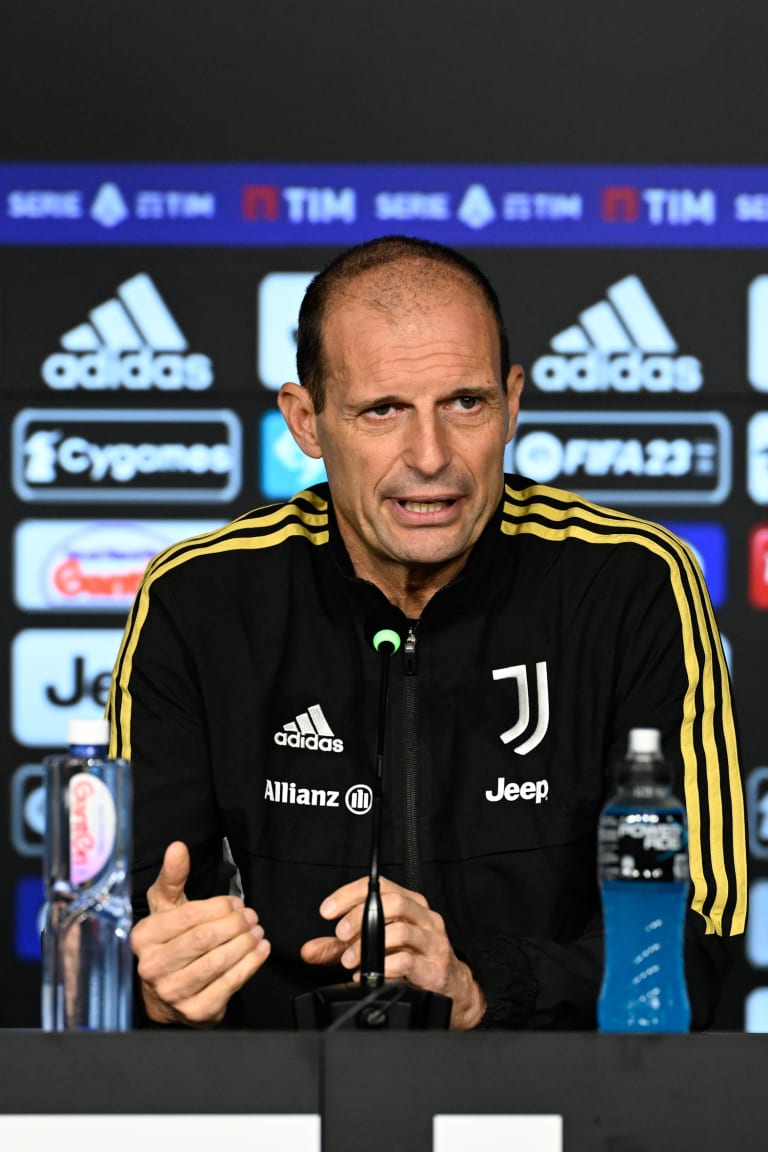 Allegri's press conference: «We must carry on improving»