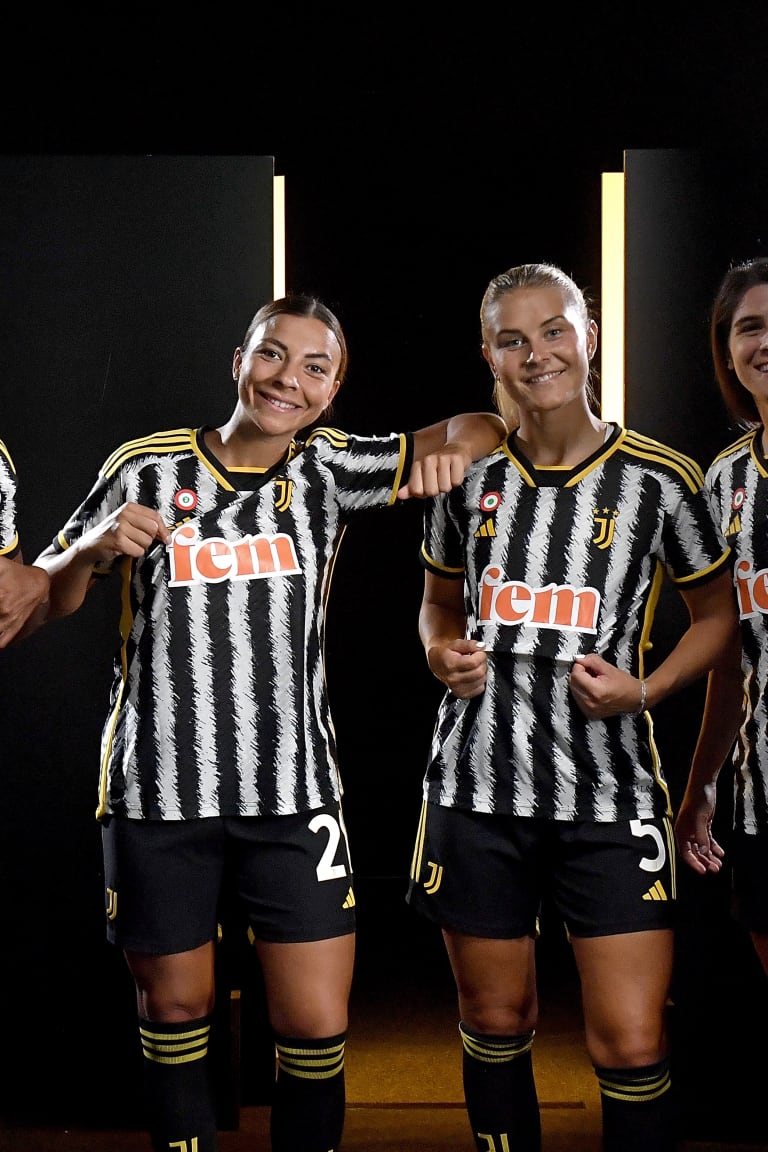 Fem is the official shirt sponsor of Juventus Women