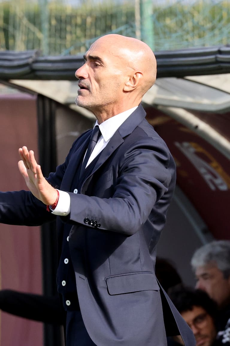 Roma Primavera-Juventus Primavera, il commento di Montero