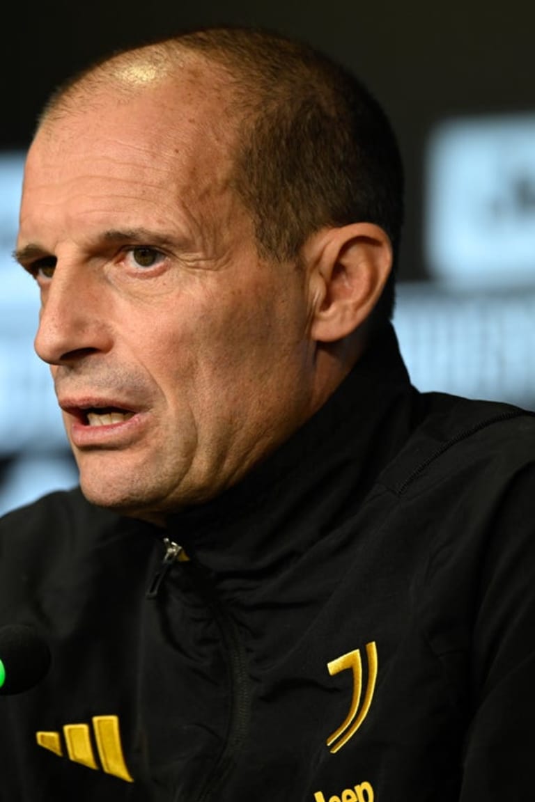 Allegri: It's always interesting against Roma