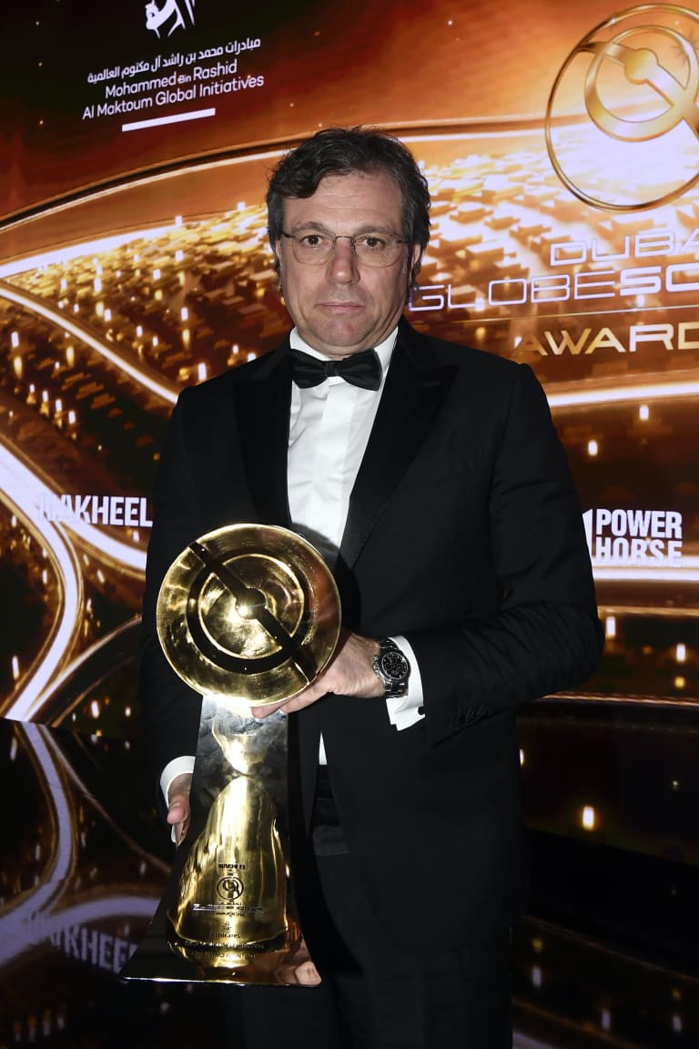Giuntoli named Best Sporting Director at Globe Soccer Awards