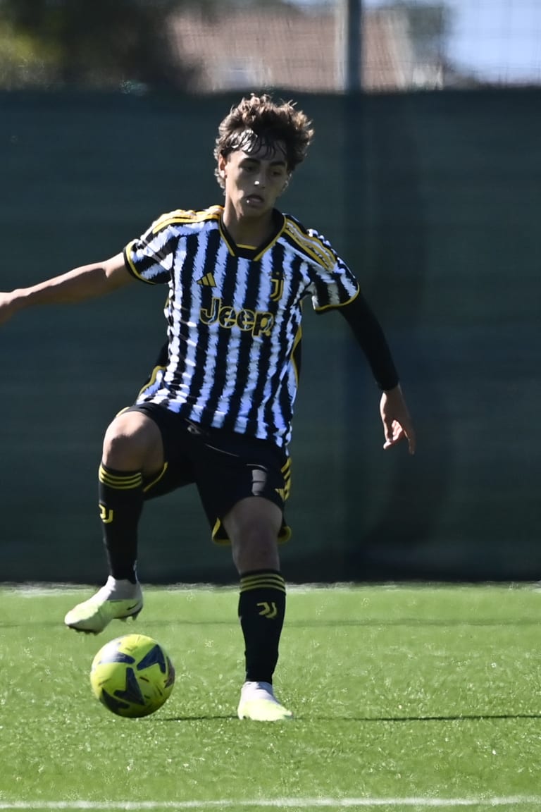 Alfonso Montero, esordio con la Juventus Primavera