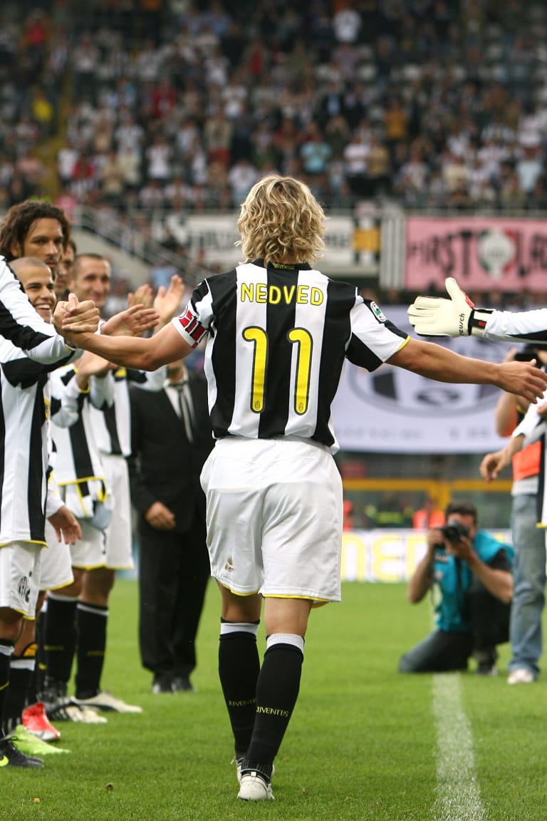 15 years ago, Nedved's final game for Juventus