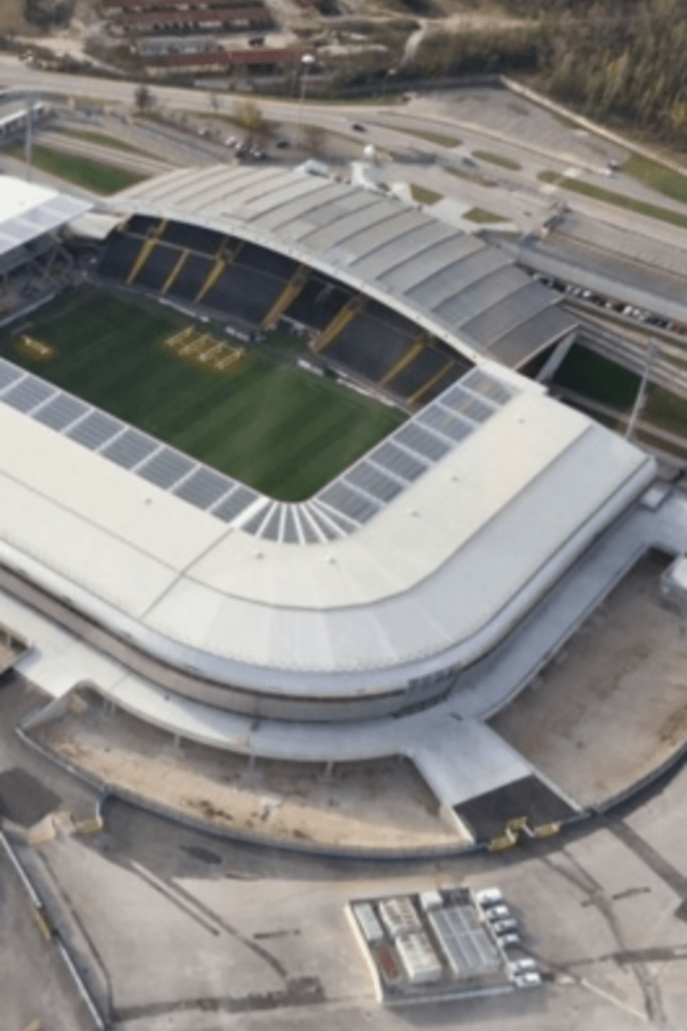 New stadium, familiar foes