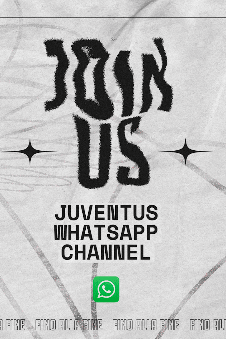 La Juventus sbarca su Whatsapp Channel!