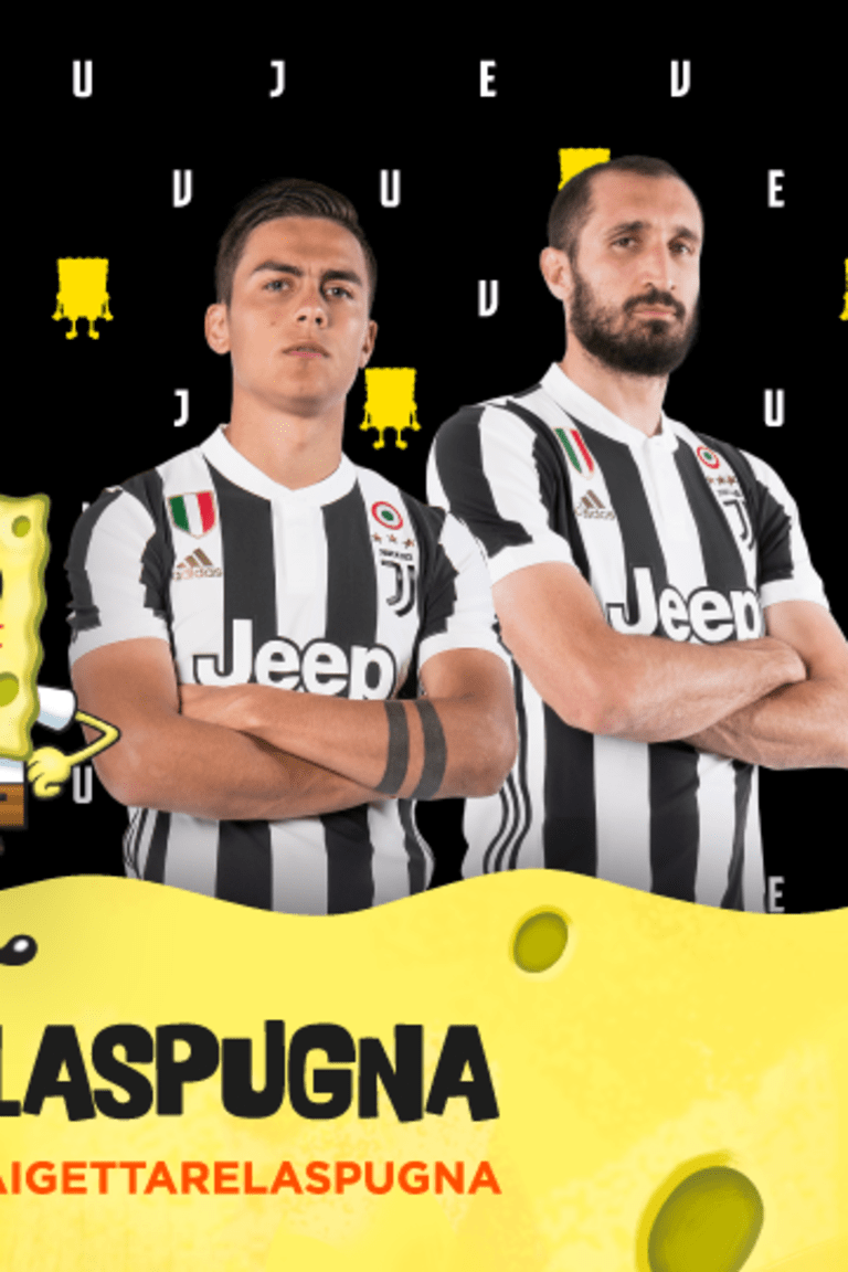 Sfida Spongebob, vinci la Juve!