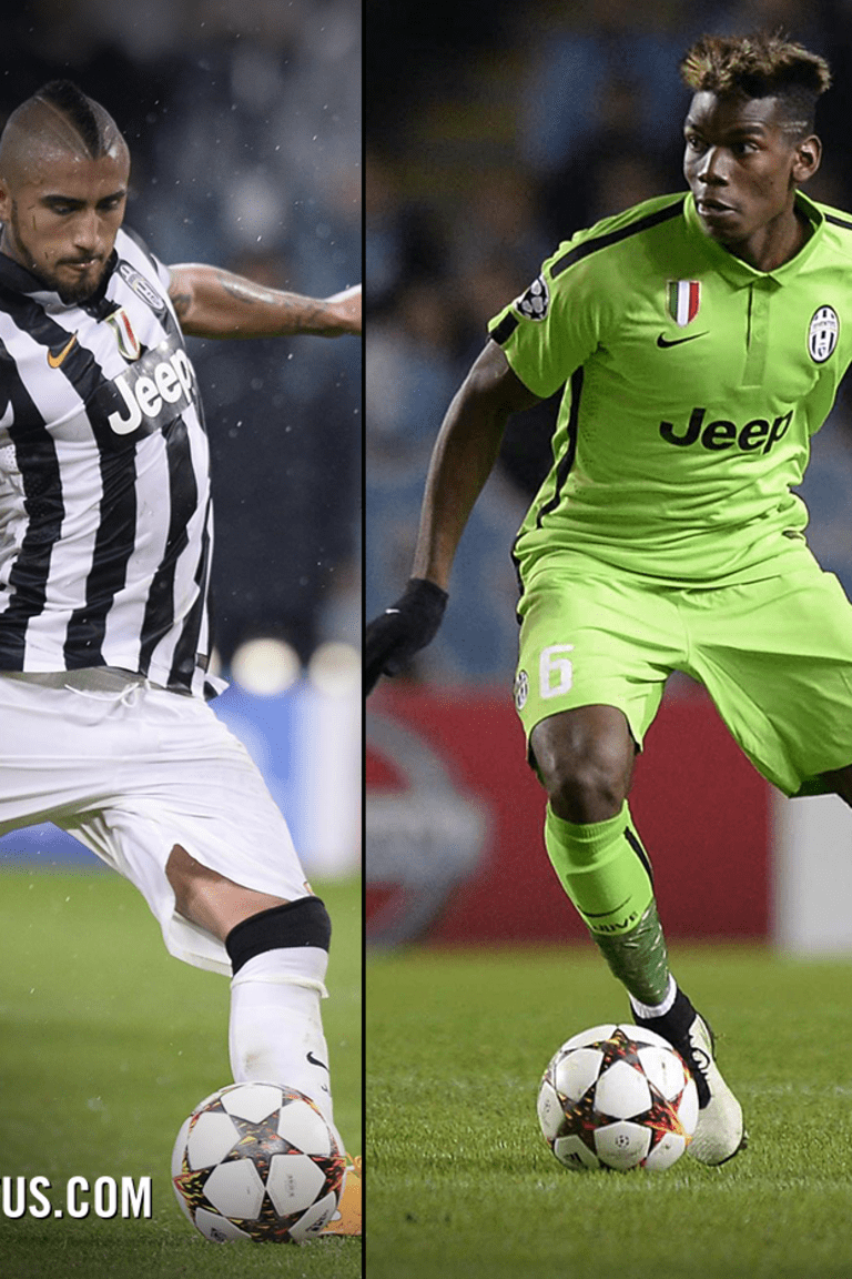 Pirlo, Vidal e Pogba tra i migliori centrocampisti FIFA