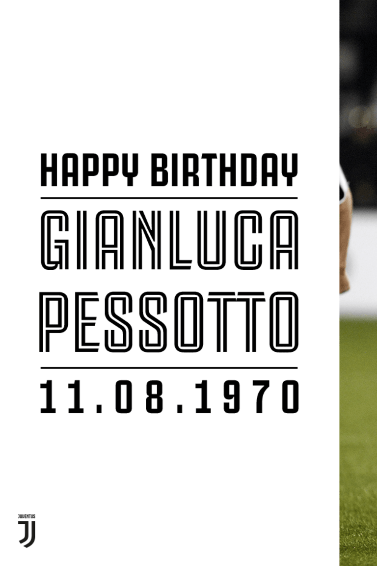 Happy Birthday, Gianluca Pessotto!