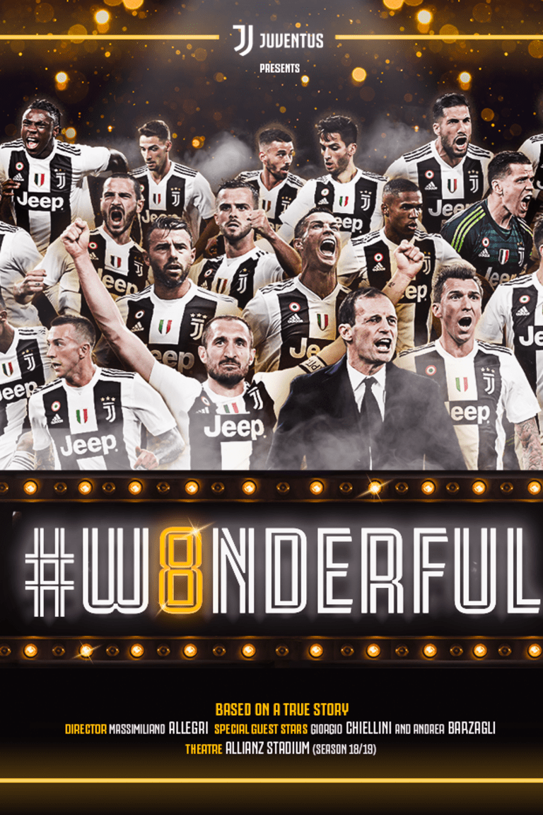 We are the champions of Italy! #W8NDERFUL!