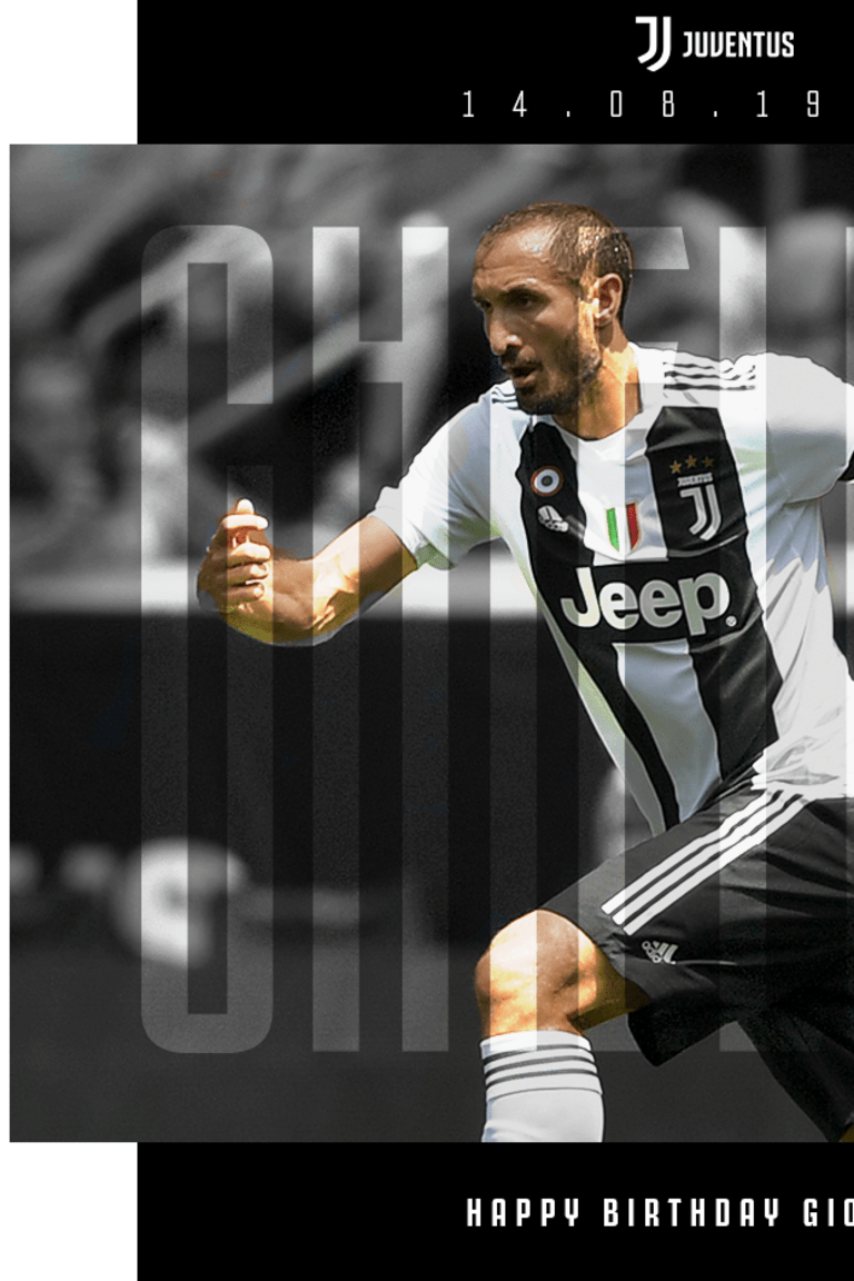 Happy Birthday, Captain Chiellini!